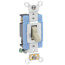 4-Way Industrial Grade Toggle Switch, 15A - Ivory (120/277V)
