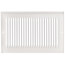 6" x 10" (Wall Opening Size) White Return Air Grille (650 Series)