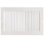 6" x 10" (Wall Opening Size) White Return Air Grille (650 Series)
