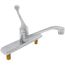 Classic Single Handle Kitchen Faucet, 3-Hole Install (Chrome), 120LF