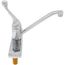 Classic Single Handle Kitchen Faucet, 3-Hole Install (Chrome), 120LF
