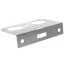 1/2", 3/4", 1" Galvanized Steel Dual Pipe Bracket (5" x 3" x 1")