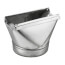 5" Aluminum Transition (3-1/4" x 10" Round)