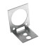 1/2", 3/4", 1" Galvanized Steel Pipe Bracket (2" x 1-3/4" x 1-1/2")
