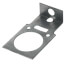 1/2", 3/4", 1" Galvanized Steel Pipe Bracket (3" x 1-3/4" x 3/4")