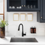Smart Spray Pull-Down Fraucet Spray Head (Matte Black)
