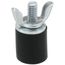 3/4" Crown Rubber Trap Plug (Small)