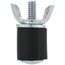 3/4" Crown Rubber Trap Plug (Small)