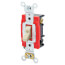 3-Way, AC Quiet, Industrial Grade, Back & Side Wired Toggle Switch - Ivory (120/277V)