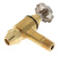 3/8" ODF Inlet x 1/4" MPT Outlet Fusible Burner Angle Valve (1-1/4" Long)