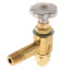 3/8" ODF Inlet x 1/4" MPT Outlet Fusible Burner Angle Valve (1-1/4" Long)