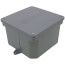 6" X 6" X 4" Sch. 40 PVC Junction Box