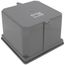 8" X 8" X 6" Sch. 40 PVC Junction Box