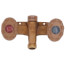 Model 122 1/2" PEX Inlet Horizontal Hot & Cold Anti-Siphon Wall Faucet