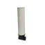 2" ABS Backwater Valve w/ DWV Hub, 16" Access Sleeve, and ABS Lid