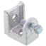 3/8" - 16 Malleable Iron Beam Clamp w/ 3/4" Opening