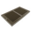 12" x 6" Golden Sand Baseboard Return Air Grille (657 Series)