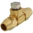 1/2" ODF Inline Check Valve w/ Flare Nuts