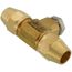 1/2" ODF Inline Check Valve w/ Flare Nuts