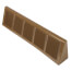 30" x 6" Golden Sand Baseboard Return Air Grille (658 Series)