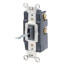 Single-Pole Double Throw Locking Momentary Switch, 20A - Brown (120/277V)