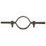 10" Black Riser Clamp