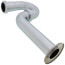 1-1/2" Chrome Plated Brass P-Trap, 17 GA L/CO