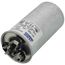 50/10mfd 370v Dual Round Capacitor