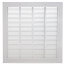 20" x 20" (Wall Opening Size) White Steel Laced Filter Grille (673T Series)