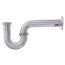 1-1/2" Chrome Plated Brass P-Trap, 20 GA L/CO