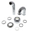 1-1/2" Chrome Plated Brass P-Trap w/Box Escutcheon, 20 GA L/CO