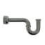 1-1/2" Chrome Plated Brass P-Trap w/Box Escutcheon, 20 GA L/CO