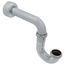 1-1/2" Chrome Plated Brass P-Trap w/Box Escutcheon, 20 GA L/CO