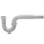 1-1/2" Chrome Plated Brass P-Trap, 20 GA W/CO