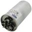 80/10 MFD Round Run Capacitor (440V)