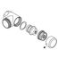 Stop Assembly, 3/4" Npt (Polished Chrome), K-1286777-CP
