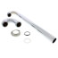 1-1/2" Chrome Plated Brass S-Trap, 22 GA w/ Flange