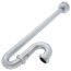 1-1/4" Chrome Plated Brass S-Trap, 20 GA w/Flange & Box Escutcheon