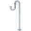 1-1/4" Chrome Plated Brass S-Trap, 17 GA w/Flange