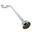 1-1/4" Chrome Plated Brass S-Trap, 17 GA w/Flange & Box Escutcheon