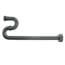 1-1/2" Chrome Plated Brass S-Trap, 17 GA w/Flange & Box Escutcheon