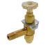 3/8" ODF Inlet x 1/4" MPT Outlet Fusible Burner Angle Valve (1-1/4" Long)