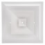 Series 24 6" (Wall Opening Size) Step Down Square Ceiling Diffuser (Steel)
