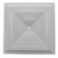 Series 24 8" (Wall Opening Size) Step Down Square Ceiling Diffuser (Steel)