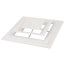 Series 24 10" (Wall Opening Size) Step Down Square Ceiling Diffuser (Steel)