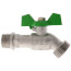 Raven 1/2" Chrome Plated Boiler Drain w/ T-Handle (Lead Free)