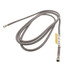 120" Ice Maker Braided Stainless Steel Hose Connector (1/4" x 1/4" Compression Thread)