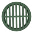 4" Round Grate (Green)
