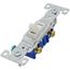 Single-Pole Grounding Toggle Switch, 15A - White (120V)