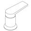 Assembly, Handle (Brushed Moderne Brass), K-1307935-2MB